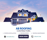 Roofing company that you can trust - AB Roofing 780-263-9693