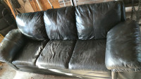 Leather couch 3 seater