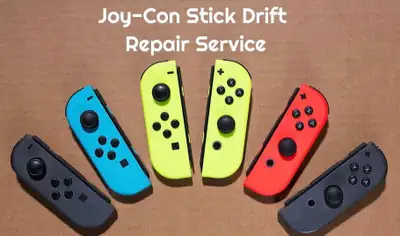 Switch: Joy-Con's Stick Drift Repair + New Battery Replacement , View more