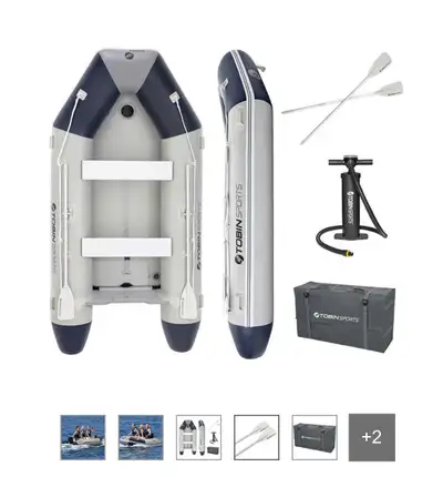 Inflatable boat and or motor, View more