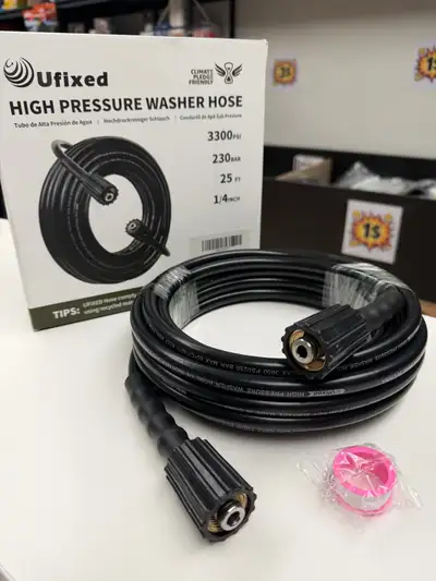1/4” Pressure Washer Hose 25FT M22-14, 3600psi, View more