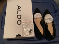 NEW Black Leather Shoes from Aldo