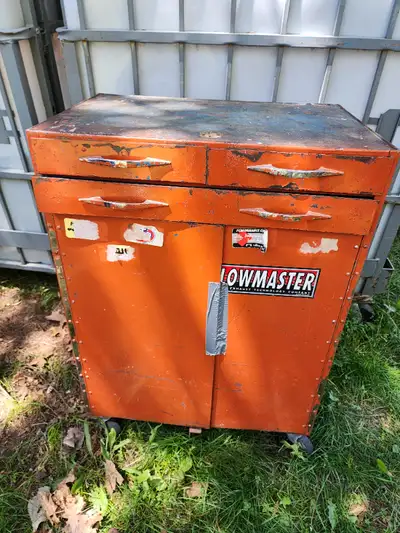 Rolling Tool Box With Drawers On The Top Section & Storage Under, View more