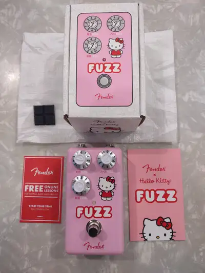 Fender Hello Kitty Fuzz Pedal Pink, View more