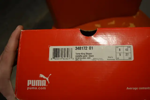 Mens Ltd Puma Godzilla Sneakers Terror King Mint Size 9 in Men's Shoes in Oshawa / Durham Region - Image 8