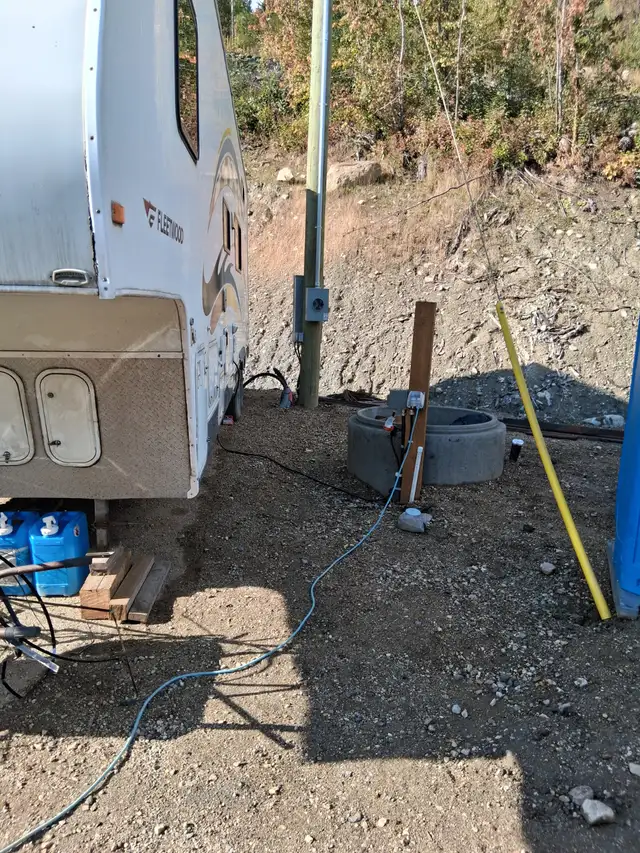 RV pad rental. Full hook up 10 mins from down town Vernon. in Short Term Rentals in Vernon - Image 3