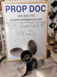 Wide variety of new and reconditioned props. Sizes 9.9 - 28