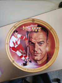 Mr Hockey Gordie Howe Numbered Collector Plate 