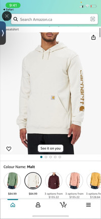 Men’s medium carhartt hoodie for sale or  