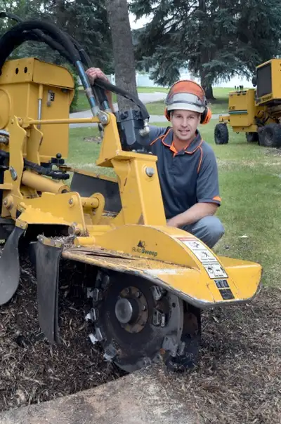 Stump Grinding Service for Calgary and Area, View more