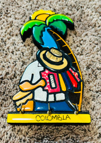 Colombia key holder for wall