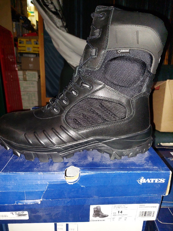 Bottes Bates Durashocks Noires - Taille US 12 (homme) - Occasion