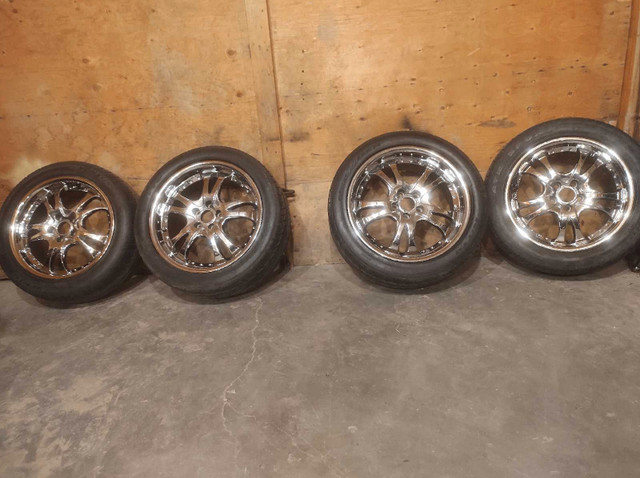 5×100 Wheels and Tires  in Tires & Rims in Lethbridge
