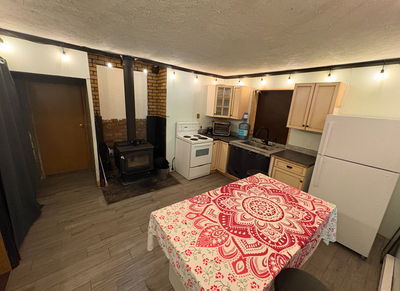 1 Bedroom suit, half duplex, furnished, View more