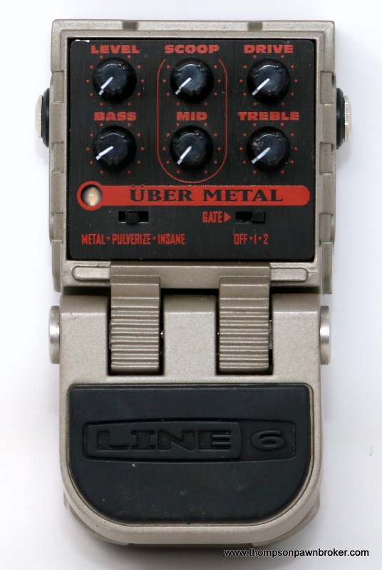 LINE 6 UBER METAL GUITAR PEDAL in Other in Hamilton
