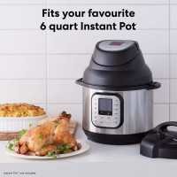 Instant Pot Air Fryer and Dehydrator Lid 6 in 1