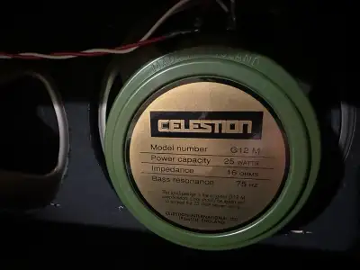 Trade: Celestion Greenback G12M (16 OHMS) (Made in England), View more