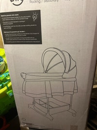 Baby Bassinet  – Rocking + Stationary – With Box Ottawa Ottawa / Gatineau Area Preview