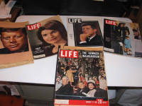 John F. Kennedy  Life Magazines , Scrapbook Newspaper Clippings