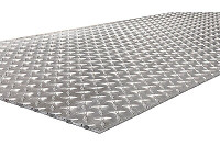 Aluminum Checker Plate for Sale 1/16th" thick 4x8's and 5x10's