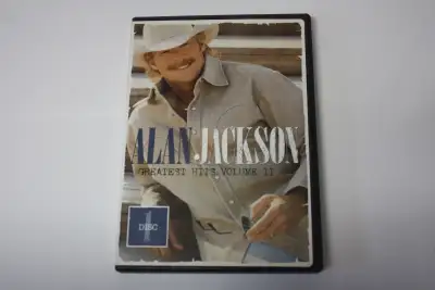 Alan Jackson greatist hits volume 2 on dvd. No shipping.