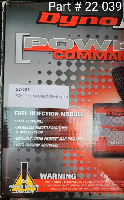 PRIVATE SALE. NEW IN BOX Dynojet Power Commander V 22-039 2010-2011 Yamaha Vector/Venture Price nego...