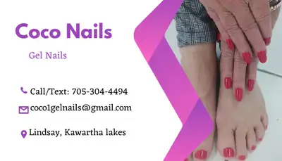 Gel Nails service taking appointments for: *New Full Set Gel *Refill *Pedi Gel *Dry Pedi Gel *Design...