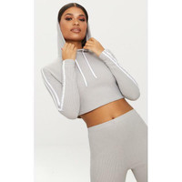 PrettyLittleThing (Crop Top with Hoodie)