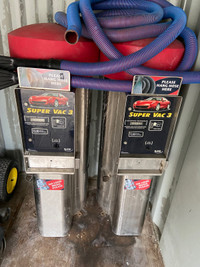 Car wash vacuums 