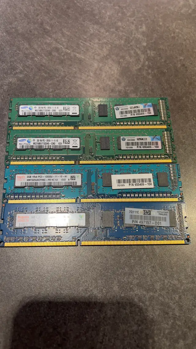 4x2Gb DDR3 in Desktop Computers in Calgary - Image 2