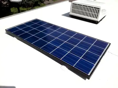 Skip the crowded campsites and noisy generators! Camp anywhere with a premium mobile solar and batte...
