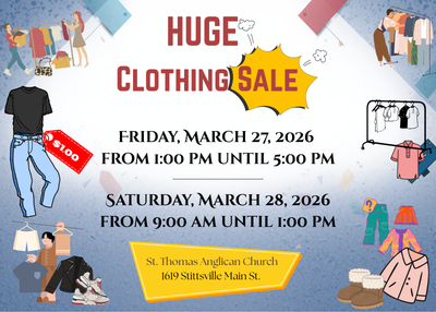 HUGE Clothing Sale, View more