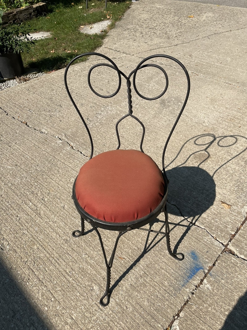 Seven ice cream parlor wrought iron stool project Chairs & Recliners