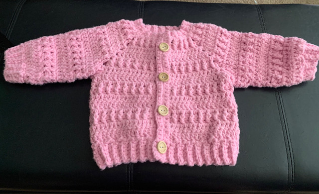 Handmade Baby Sweater -New in Clothing - 6-9 Months in Calgary - Image 2