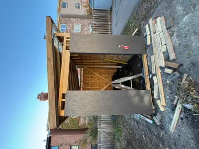 Shed for garden or tools or motorcycle or ice fishing., View more