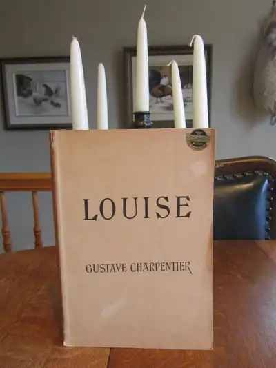 Vintage Louise en 4 actes  G Charpentier an 1927  Partition, View more