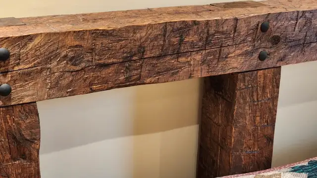 Bed Custom Hand Hewn in Bedding in Kawartha Lakes - Image 4