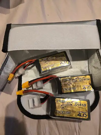 Tattu 6s 1300mah 130C x3, View more