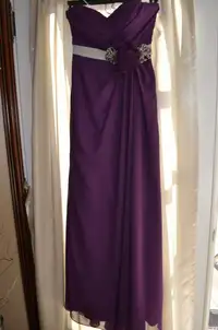 Enzoani Purple Evening Gown Brand New