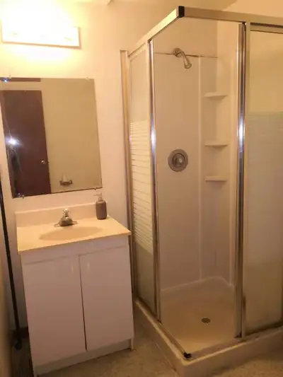 A room in the basement was available on Sept 1, steps to Stone Road Mall and University. Share the k...