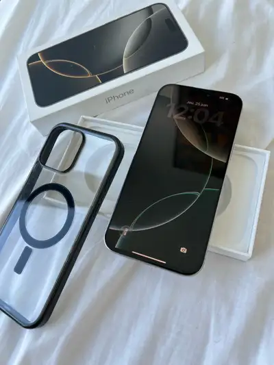 iPhone 16 pro Max 90% 256Gb, View more