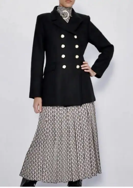 Zara manteau laine wool coat jacket blazer aritzia puffer parka in Women's - Tops & Outerwear in City of Montréal - Image 4