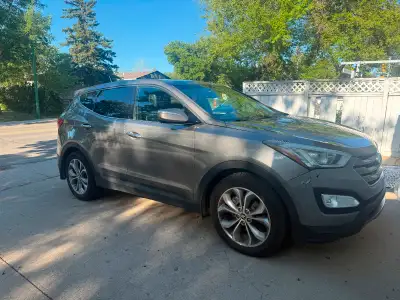 2013 HYUNDAI SANTA FE SPORT, Navigation, Bluetooth, Sunroof/Moonroof, Leather seat, 2.0L 4CYL, AWD S...