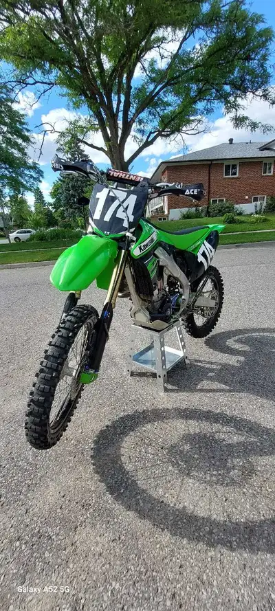 2012 Kawasaki KX250F for sale. Just over 32 hours - 20.8 of which has been in my ownership. The bike...