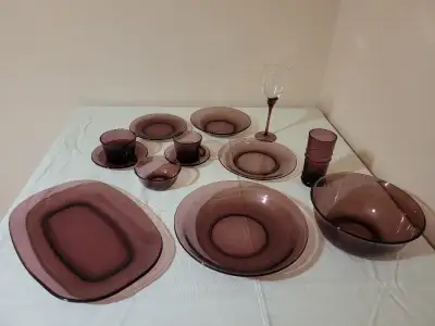 Service de vaisselle Vereco de France, 71 pces, View more