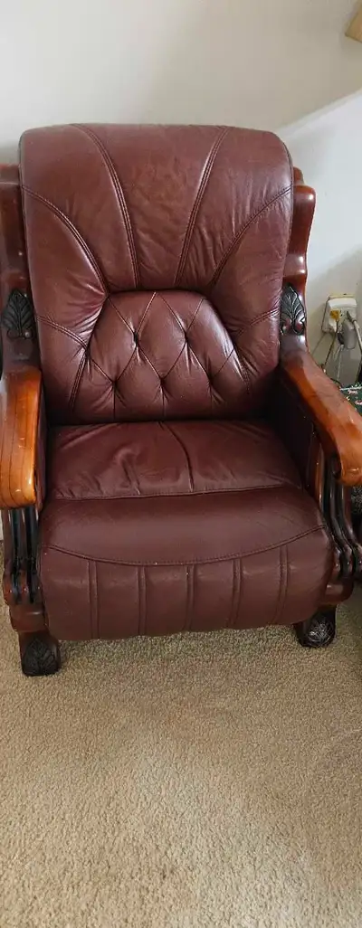 Leather Armchair, View more