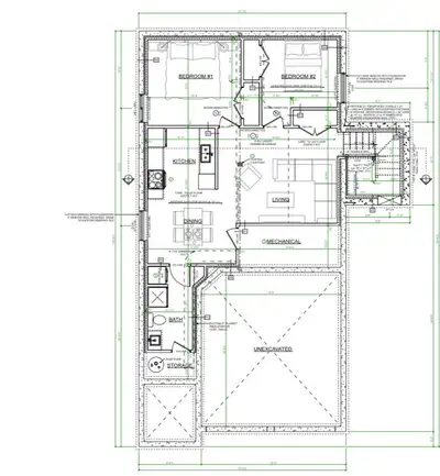 2 Bedroom Basement Apartment For Rent