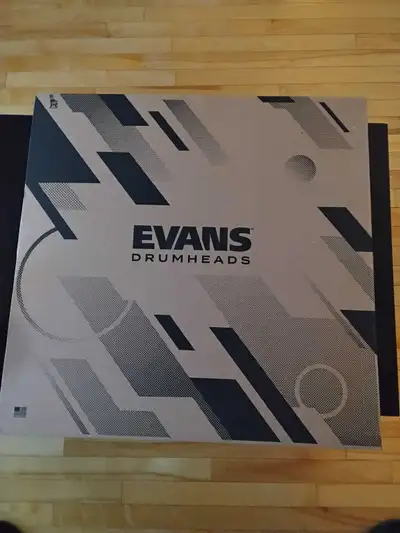 Evans EMAD Coated Bass Drumheads  22" Bass Emad batter 22" EMAD , View more