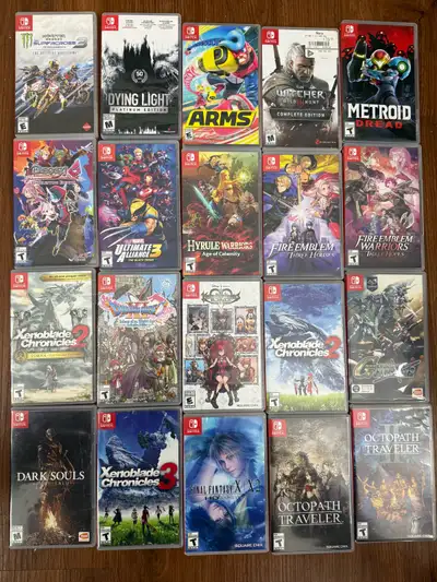 Nintendo switch Games 60 each, View more