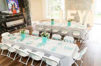 Kids party chairs and Tables Rental, View more